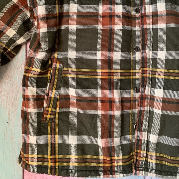 Mens marmot fleece lined long sleeve flannel size xl - Picture 3 of 10